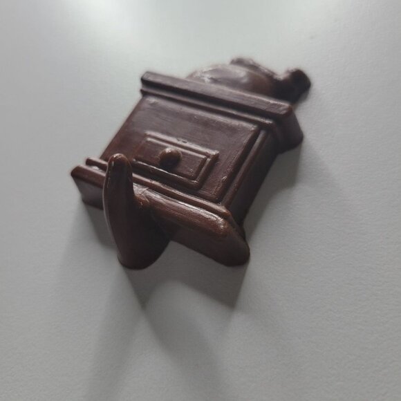 Coffee Grinder Kitchen Magnet Brown 2 Inch Plastic Hook - Picture 2 of 6